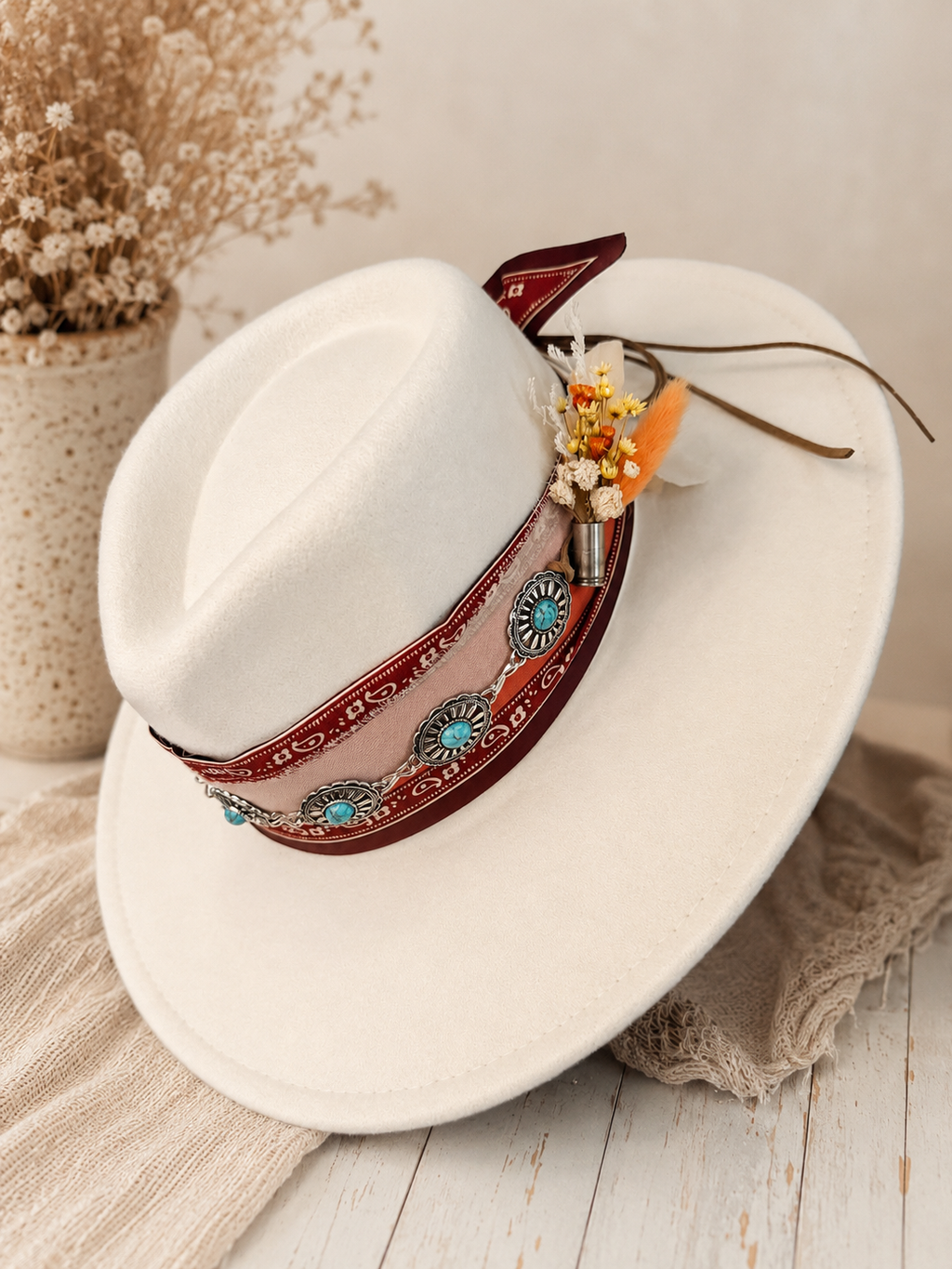Kids Wide Brim Hat- No. 4
