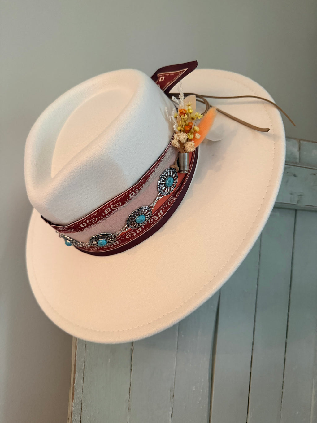 Kids Wide Brim Hat- No. 4