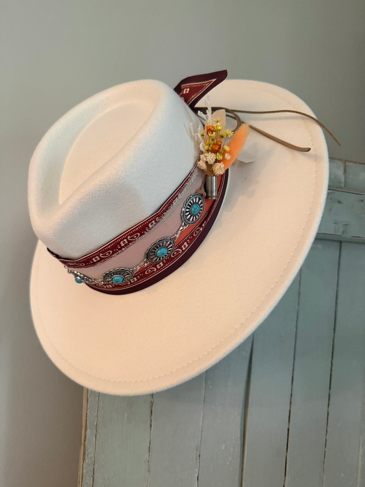 Kids Wide Brim Hat- No. 4