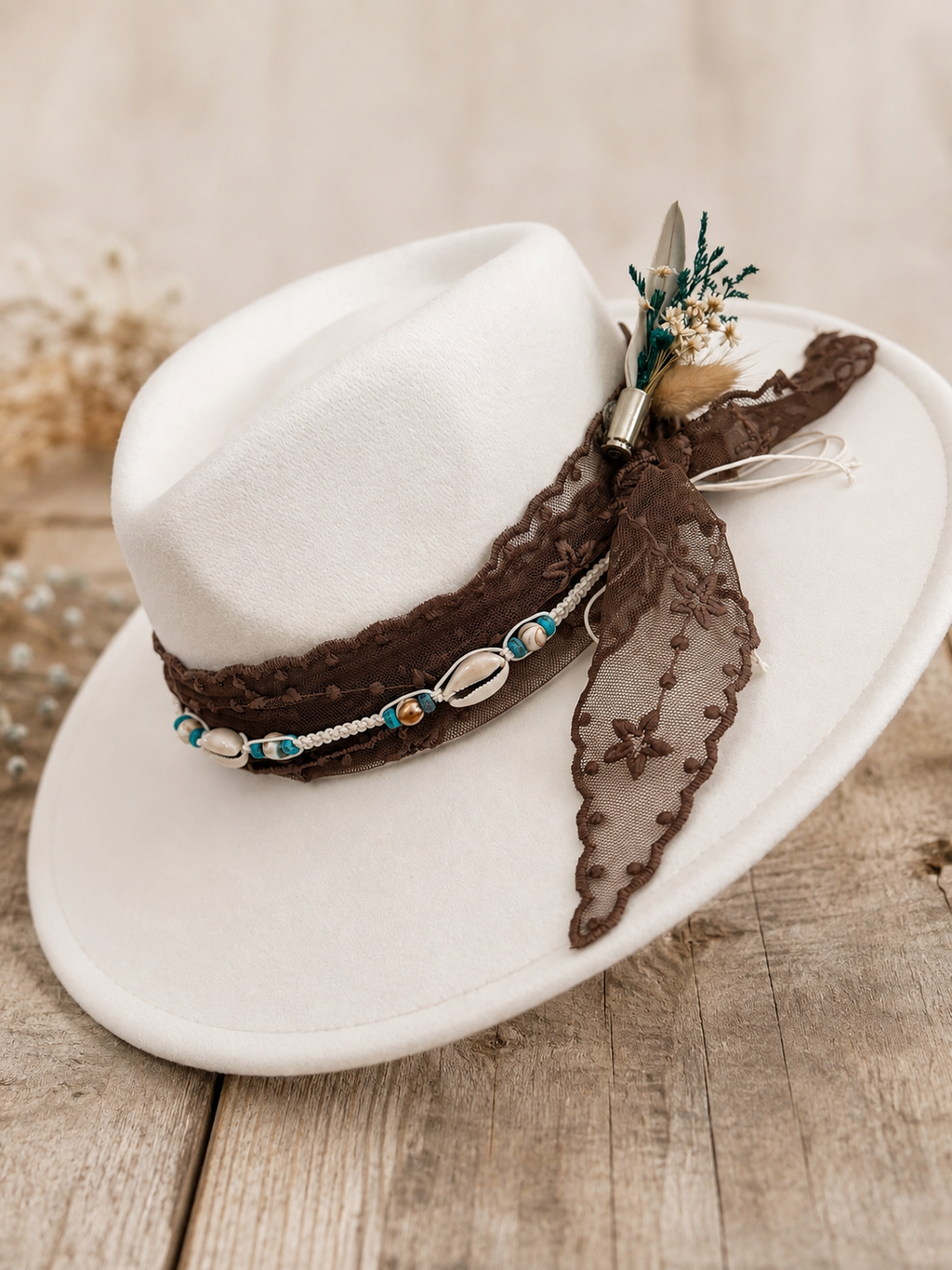 Kids Wide Brim Hat- No. 6