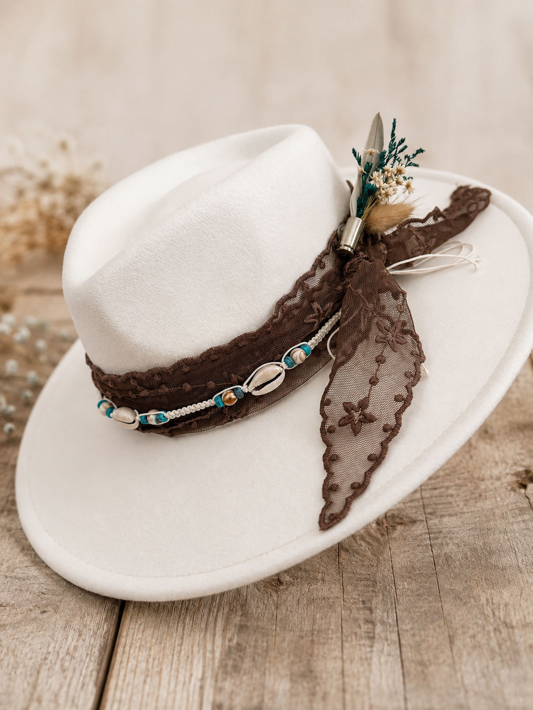Kids Wide Brim Hat- No. 6