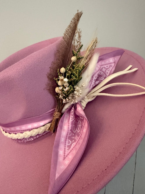 Kids Wide Brim Hat- No. 1