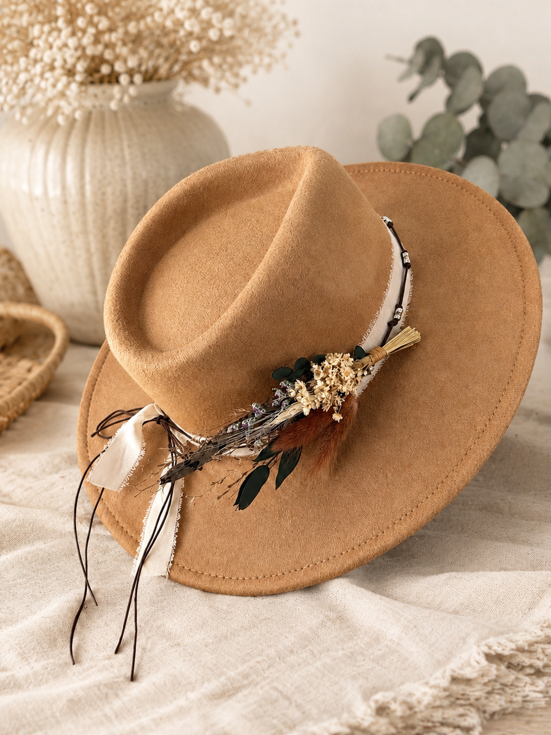 Kids Wide Brim Hat- No. 3