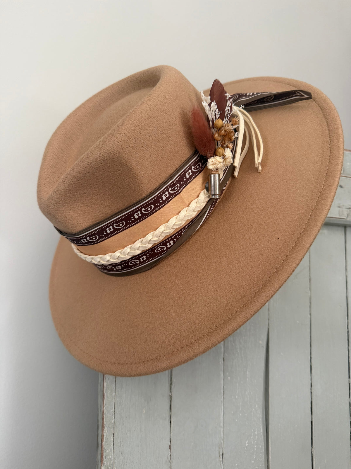 Kids Wide Brim Hat- No. 8