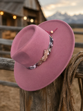 Kids Wide Brim Hat- No. 7