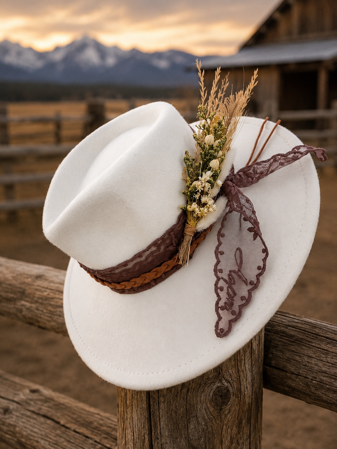 Kids Wide Brim Hat- No. 9