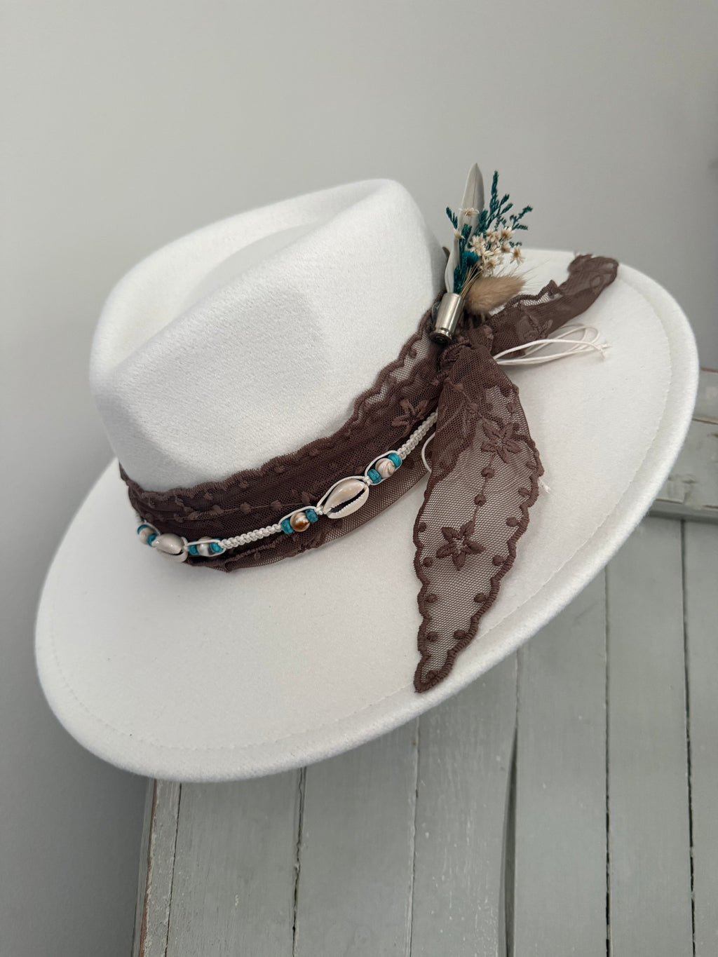 Kids Wide Brim Hat- No. 6