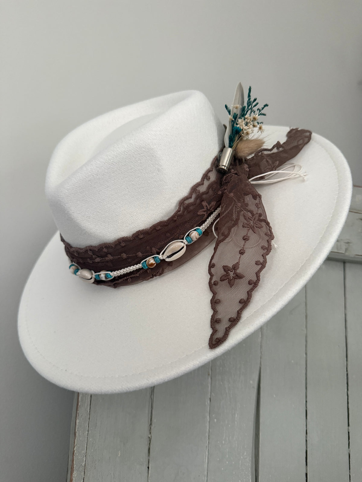 Kids Wide Brim Hat- No. 6